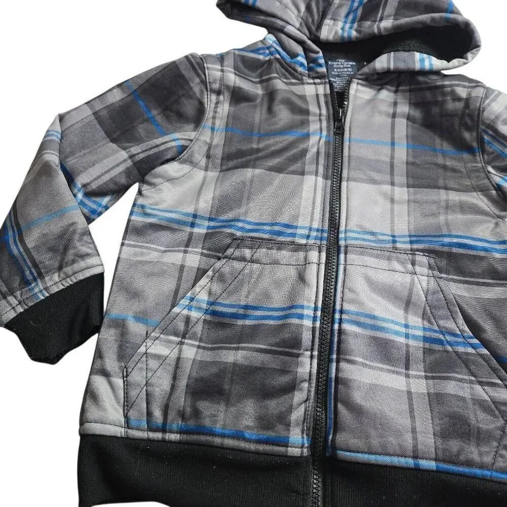 Faded Glory Plaid Boy jacket S6/7